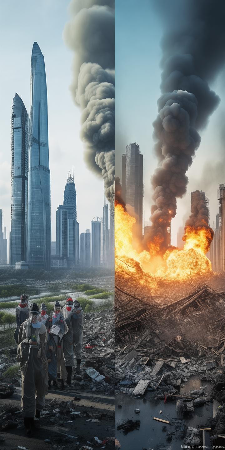 **山东两次爆炸事件中环保部门对戴口罩提示的对比分析**